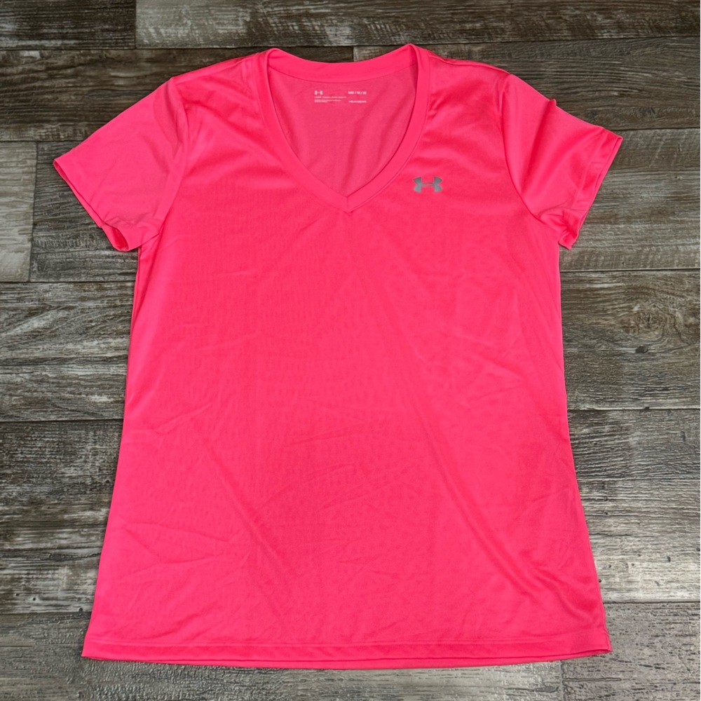 Under Armour Vivid Pink Performance Tee